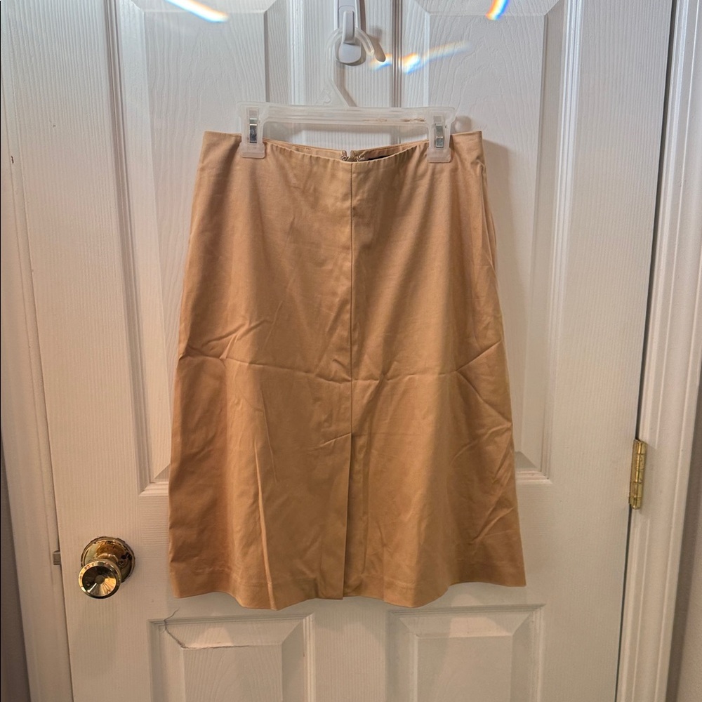 The Limited A-Line Tan Skirt